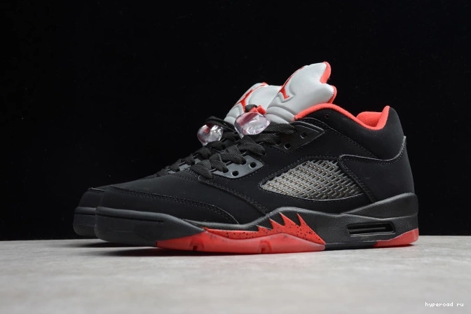 Air mens 5 Retro Alternate  819171-001 90 red Jordan black Low 0823